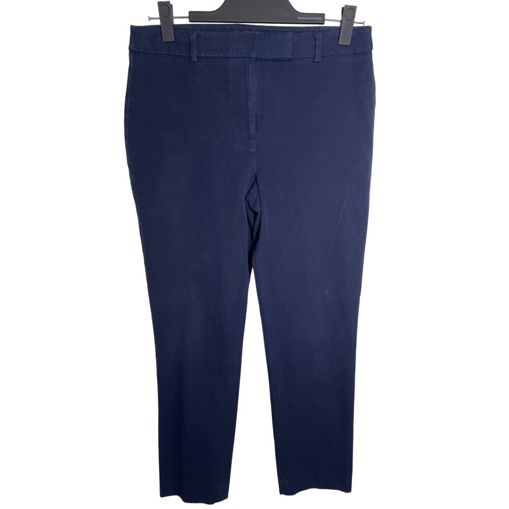 Talbots navy‎ pants size 6P high waist straight